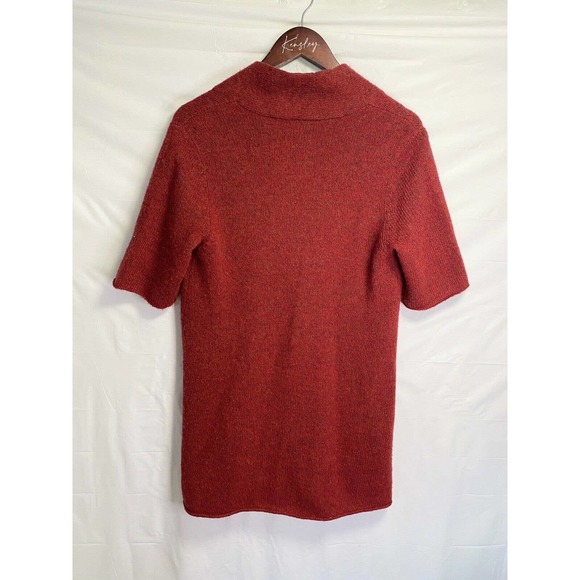 Eileen Fisher‎ Women’s Wool Italian Yarn V-neck Button Front Sweater Coat Small - Picture 2 of 4